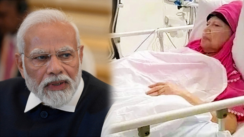 খালেদা জিয়ার অসুস্থতায় মোদির উদ্বেগ প্রকাশ